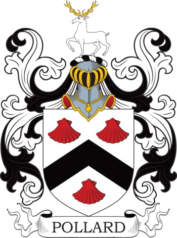 POLLARD family crest POLLARD family crest