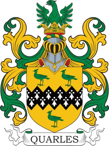QUARLES family crest QUARLES family crest
