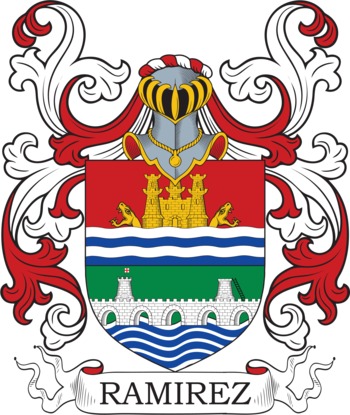 RAMIREZ family crest RAMIREZ family crest