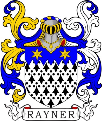 RAYNER family crest RAYNER family crest