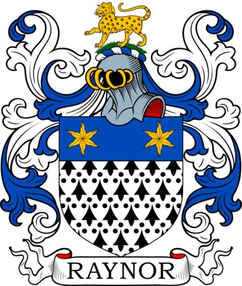 RAYNOR family crest RAYNOR family crest