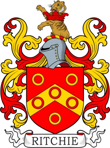 RITCHIE family crest RITCHIE family crest