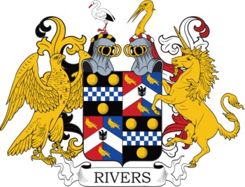 RIVERS family crest RIVERS family crest