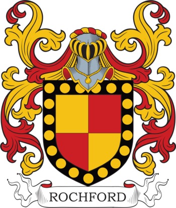 ROCHFORD family crest ROCHFORD family crest