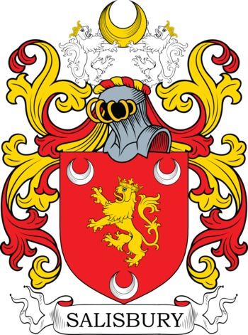SALISBURY family crest SALISBURY family crest