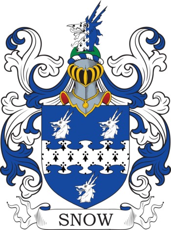 SNOW family crest SNOW family crest