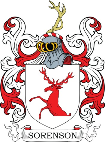 SORENSON family crest SORENSON family crest