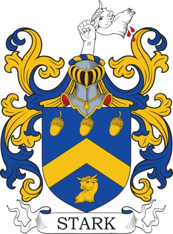 STARK family crest STARK family crest