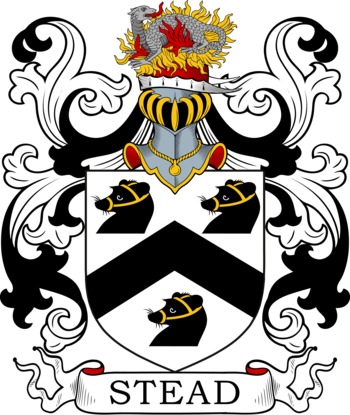 STEAD family crest STEAD family crest