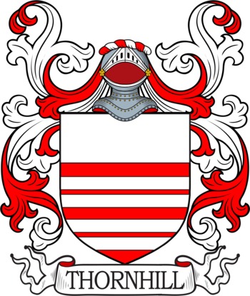THORNHILL family crest THORNHILL family crest