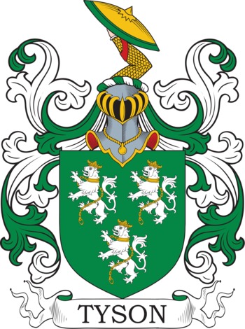TYSON family crest TYSON family crest