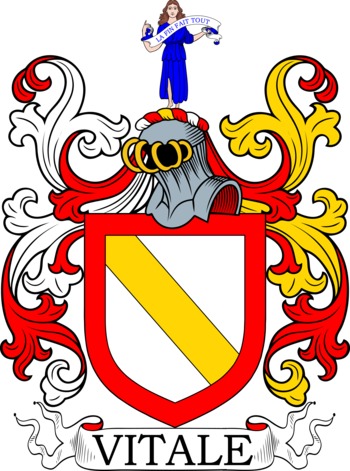 VITALE family crest VITALE family crest
