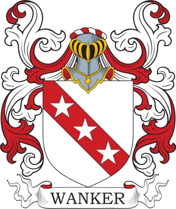 WANKER family crest WANKER family crest