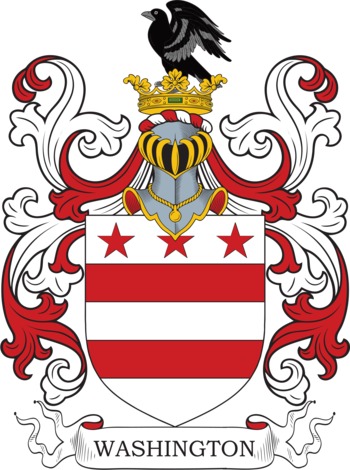 WASHINGTON family crest WASHINGTON family crest