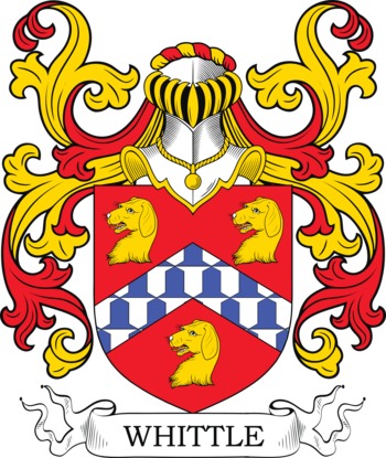 WHITTLE family crest WHITTLE family crest