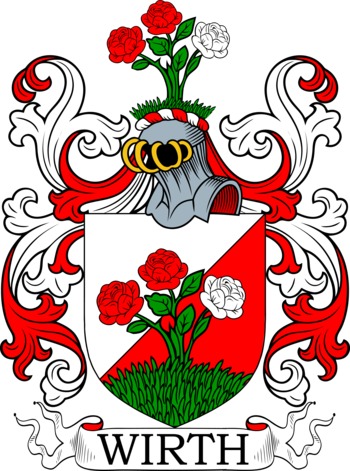WIRTH family crest WIRTH family crest