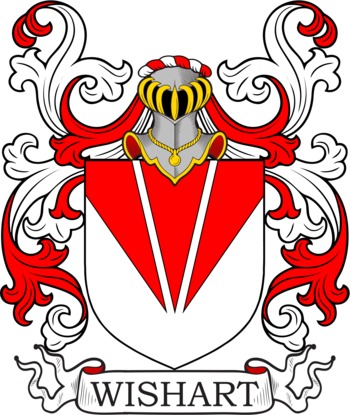WISHART family crest WISHART family crest
