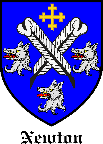 NEWTON family crest NEWTON family crest