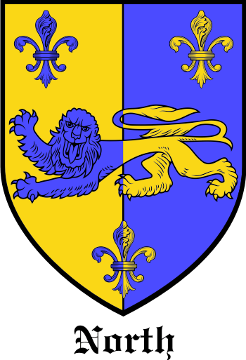 NORTH family crest NORTH family crest