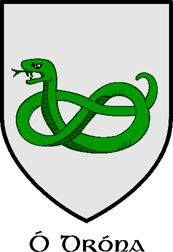 DRONEY family crest DRONEY family crest