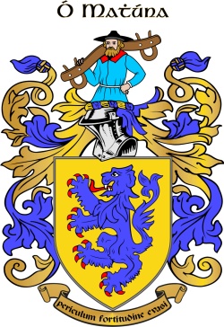 MAHAN family crest MAHAN family crest