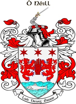O'NEILL family crest O'NEILL family crest
