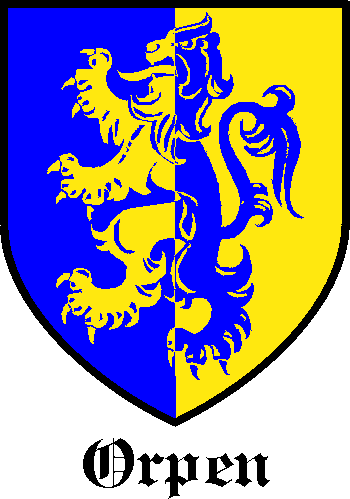 ORPEN family crest ORPEN family crest