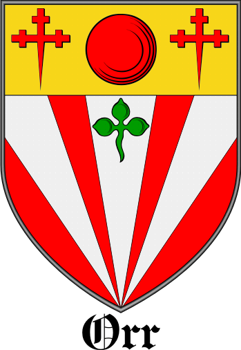 ORR family crest ORR family crest