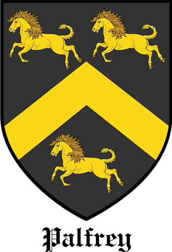 PALFREY family crest PALFREY family crest
