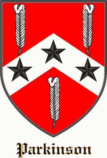 PARKINSON family crest PARKINSON family crest