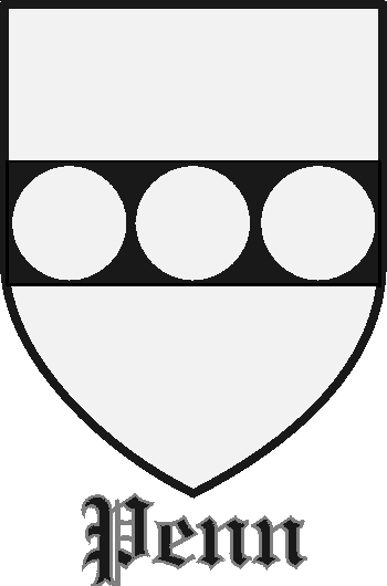PENN family crest PENN family crest