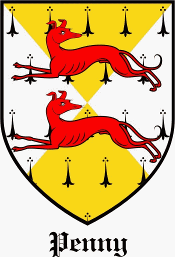 PENNY family crest PENNY family crest