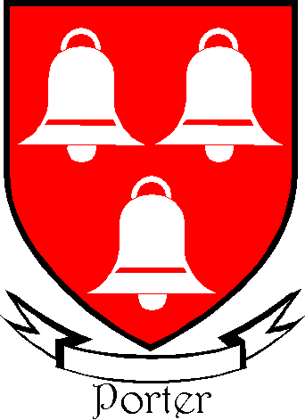 PORTER family crest PORTER family crest