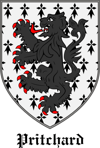 PRITCHARD family crest PRITCHARD family crest