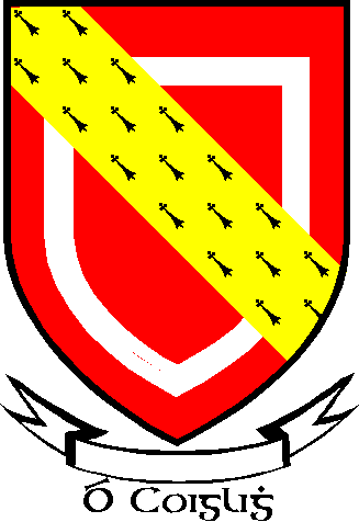 COGLEY family crest COGLEY family crest