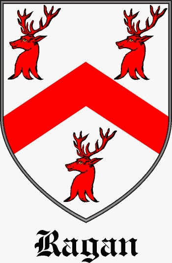 RAGAN family crest RAGAN family crest