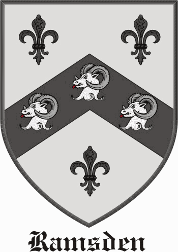 RAMSDEN family crest RAMSDEN family crest