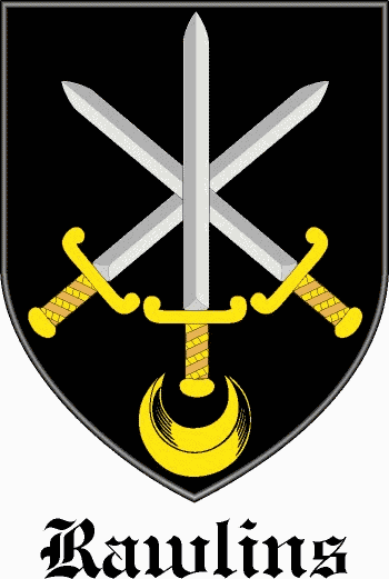 RAWLINS family crest RAWLINS family crest