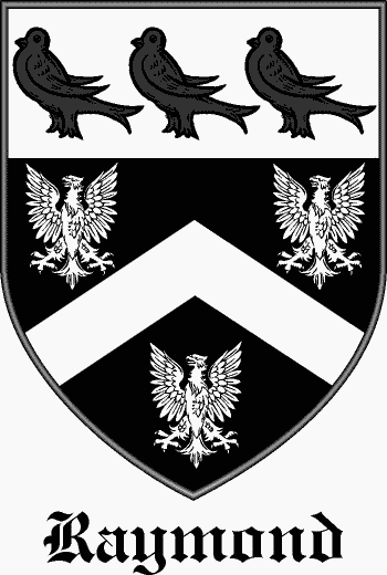 RAYMOND family crest RAYMOND family crest