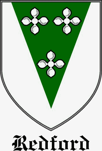 REDFORD family crest REDFORD family crest