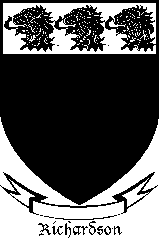 RICHARDSON family crest RICHARDSON family crest