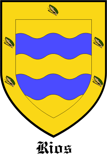 RIOS family crest RIOS family crest