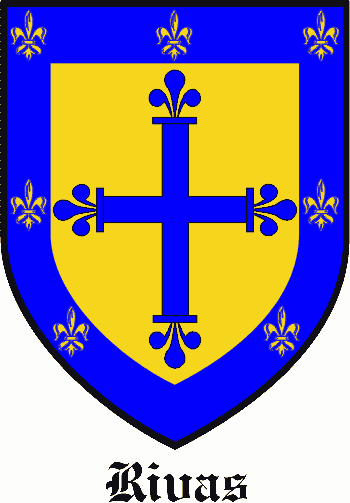 RIVAS family crest RIVAS family crest