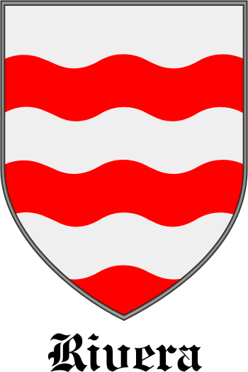 RIVERA family crest RIVERA family crest