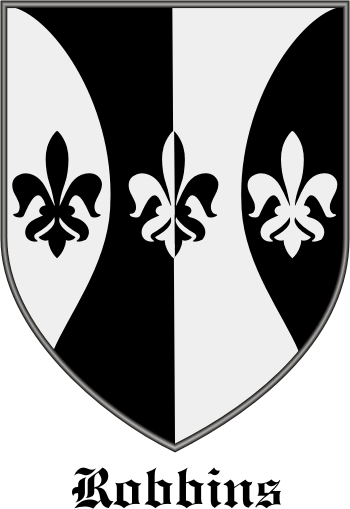 ROBBINS family crest ROBBINS family crest