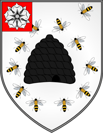 ROE family crest ROE family crest