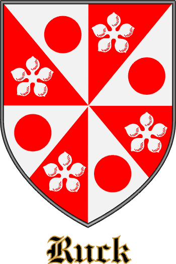 RUCK family crest RUCK family crest