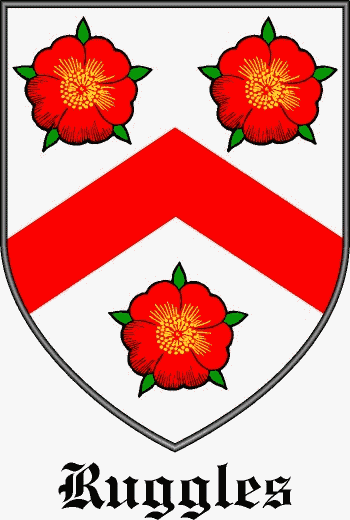 RUGGLES family crest RUGGLES family crest