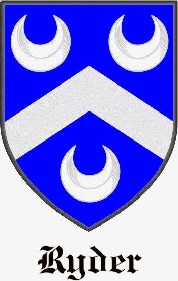 RYDER family crest RYDER family crest