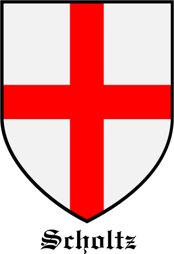 SCHOLTZ family crest SCHOLTZ family crest